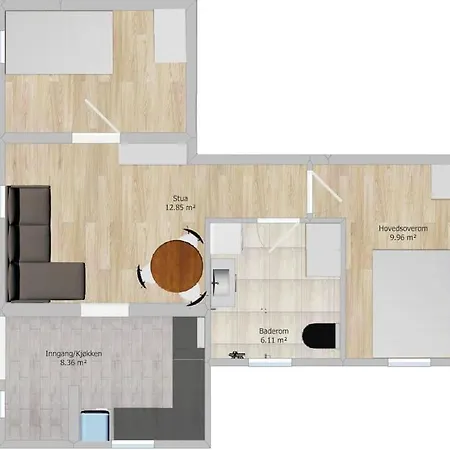 Family Friendly, Free Parking Space, Newly Renovated 3 Rooms Apartment Ålesund Exterior photo